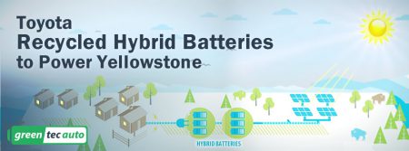 Used Toyota Hybrid Batteries Repurposed At Yellowstone