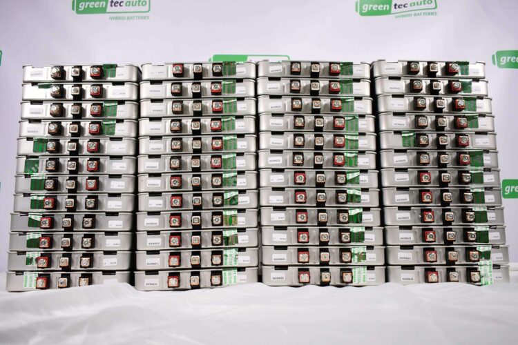 lot of 49 nissan leaf gen 1 battery modules