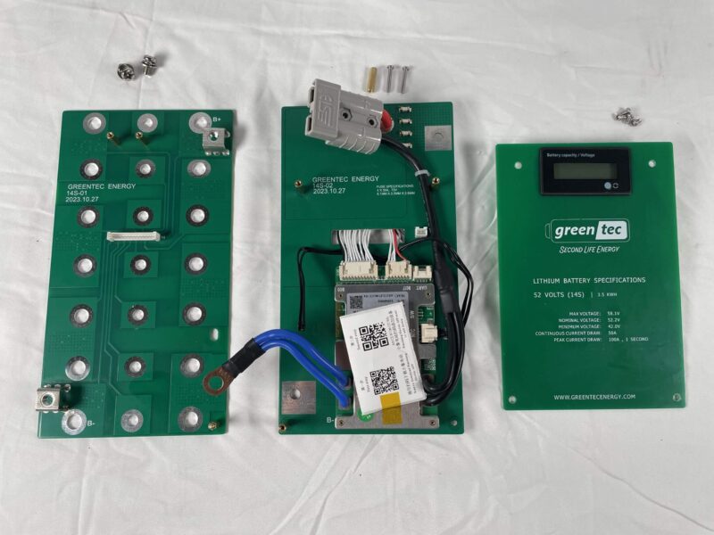 Nissan Leaf battery pack with Bluetooth BMS