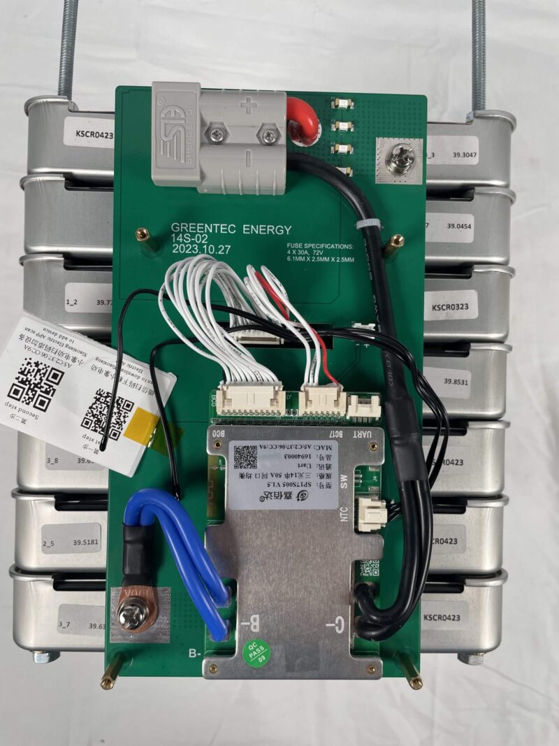 Nissan Leaf battery pack with Bluetooth BMS