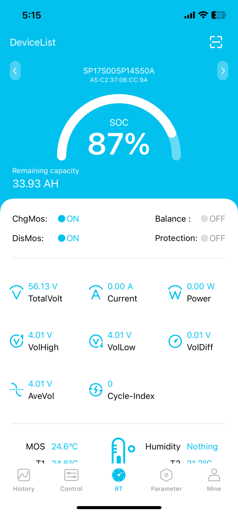 Nissan Leaf battery pack with Bluetooth BMS