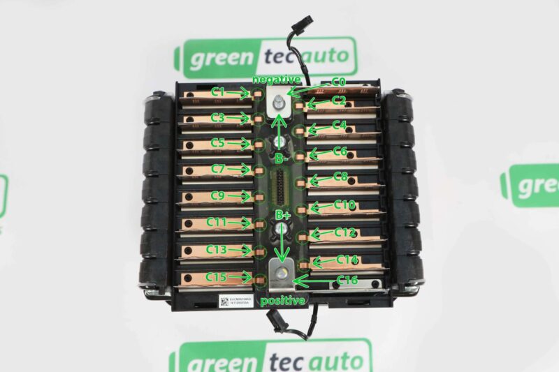 Volvo XC90 60V 32Ah 2kWh 16S lithium battery module