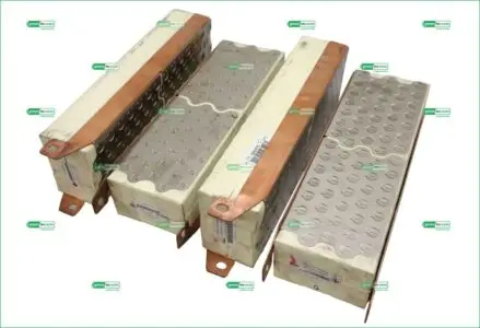 Panasonic 3.6V 203Ah 730Wh NCR18650PF Li-ion Battery Module Lot of 4