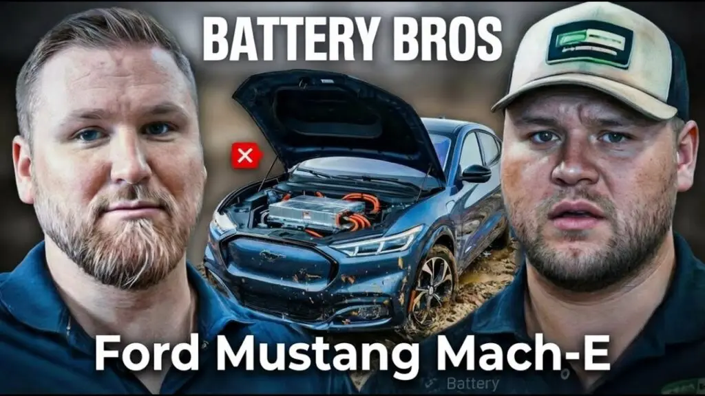 Ford Mustang Mach-E Battery video thumbnail