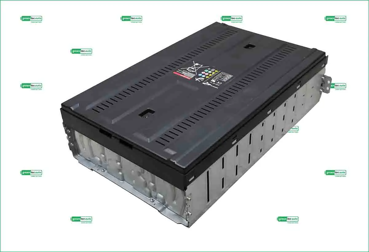 Automotive electronic control unit (ECU) module with a vented metal case, shown at an angle.