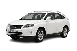 White four-door sedan shown from a front-right angle on a white background.